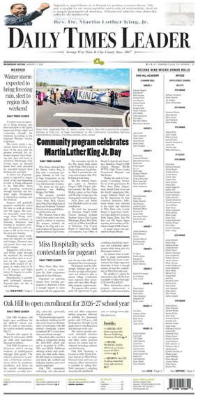 Cover of Daily Times Leader