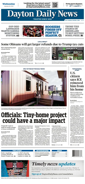 Cover of Dayton Daily News