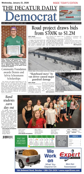 Cover of The Decatur Daily Democrat