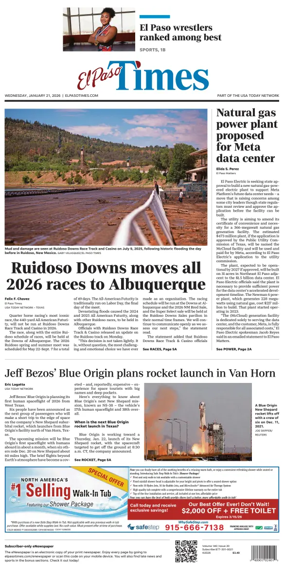 Cover of El Paso Times