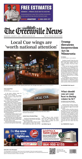 Cover of The Greenville News