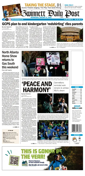 Cover of Gwinnett Daily Post