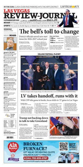 Cover of Las Vegas Review-Journal