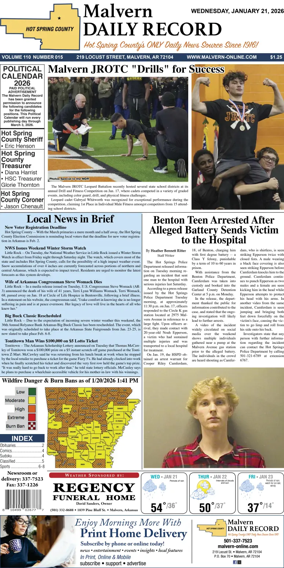 Cover of Malvern Daily Record