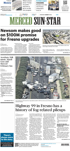 Cover of Merced Sun-Star