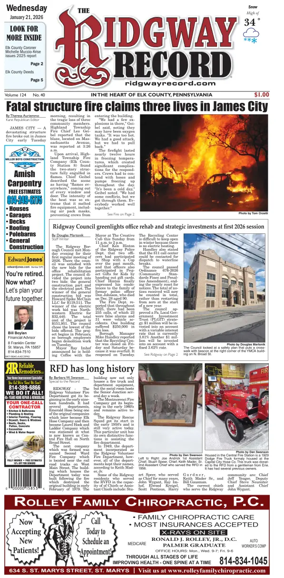 Cover of Ridgway Record