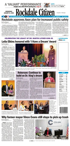 Cover of Rockdale Citiizen