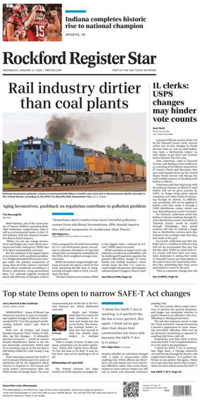 Cover of Rockford Register Star