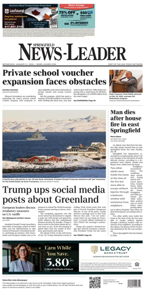 Cover of Springfield News-Leader