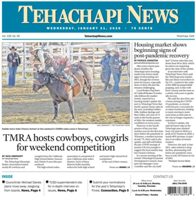 Cover of Tehachapi News