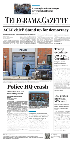 Cover of Telegram & Gazette