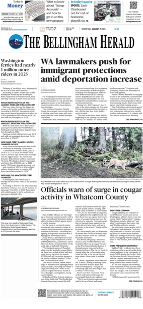 Cover of The Bellingham Herald