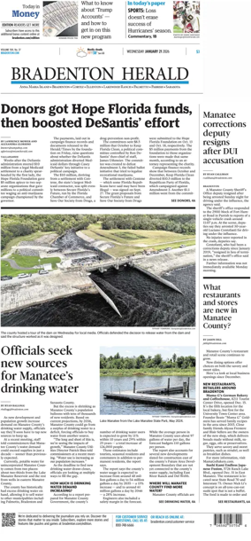 Cover of The Bradenton Herald