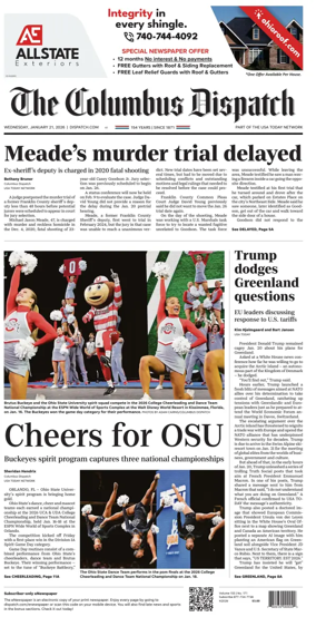 Cover of The Columbus Dispatch