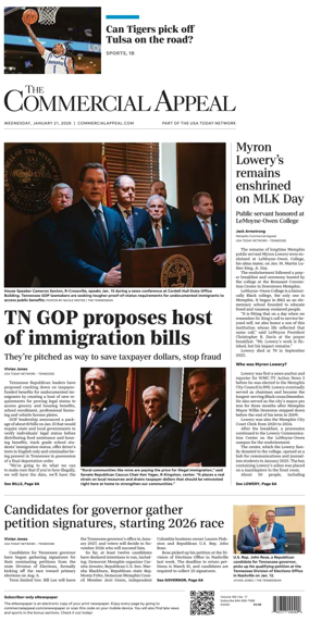 Cover of The Commercial Appeal