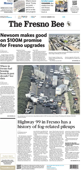 Cover of The Fresno Bee