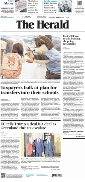 Cover of The Herald (Rock Hill)