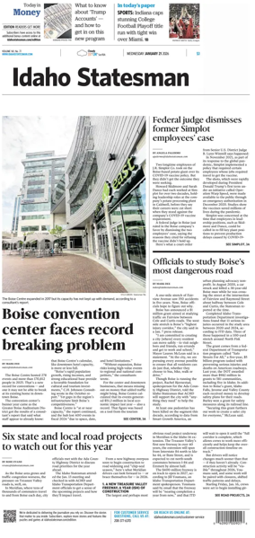 Cover of The Idaho Statesman