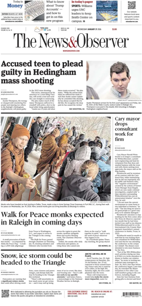 Cover of The News & Observer