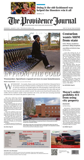 Cover of The Providence Journal