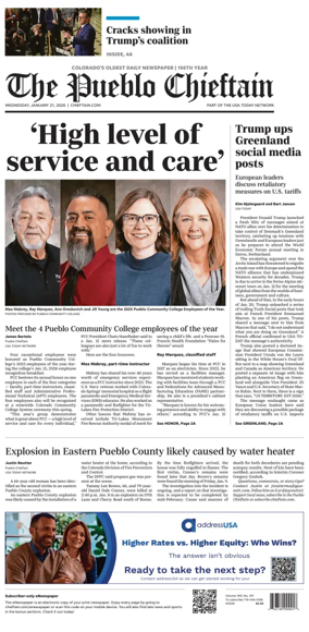 Cover of The Pueblo Chieftain