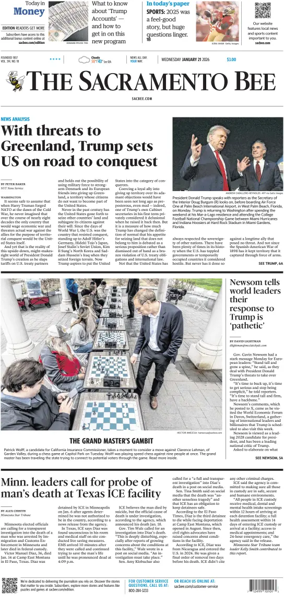 Cover of The Sacramento Bee