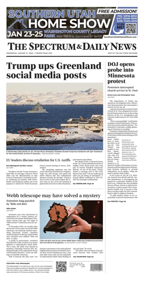 Cover of The Spectrum & Daily News