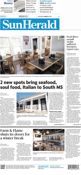 Cover of The Sun Herald