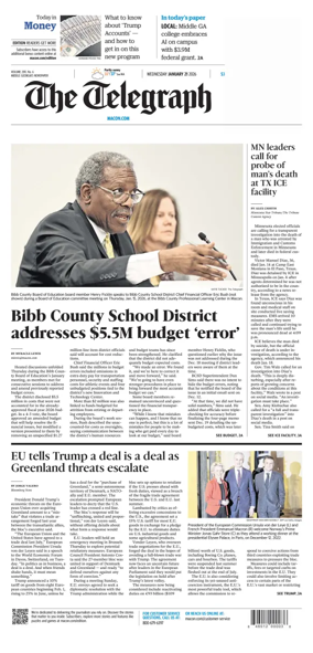 Cover of The Telegraph (Macon)