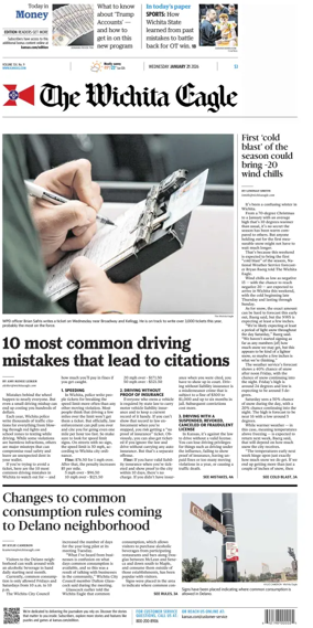 Cover of The Wichita Eagle