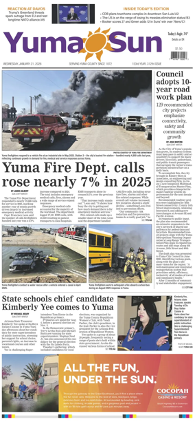 Cover of Yuma Sun