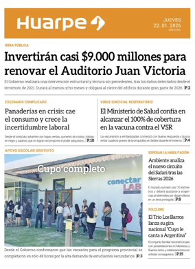 Cover of Diario Huarpe