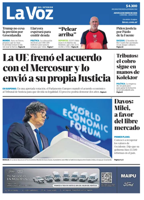 Cover of La Voz del Interior