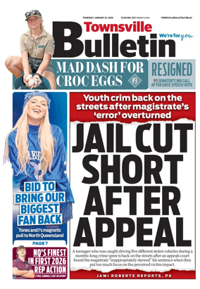 Cover of Townsville Bulletin