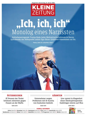 Cover of Kleine Zeitung Kaernten