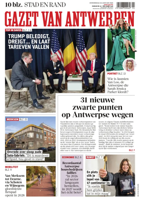Cover of Gazet van Antwerpen Stad en Rand
