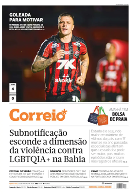 Cover of Correio da Bahia