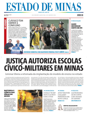 Cover of Estado de Minas (Brazil)