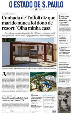 Cover of O Estado de S. Paulo