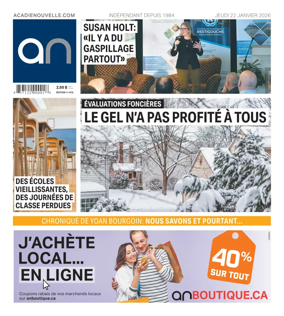 Cover of Acadie Nouvelle