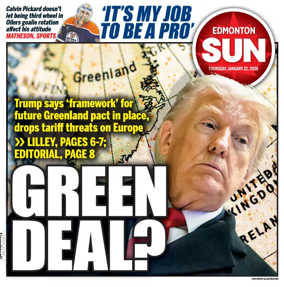 Cover of Edmonton Sun