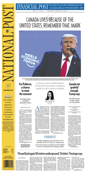 Cover of National Post - (Latest Edition)