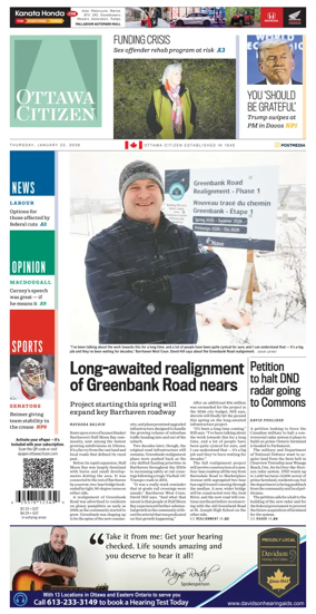 Cover of Ottawa Citizen