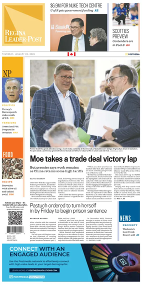 Cover of Regina Leader-Post