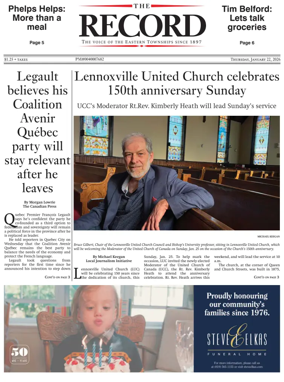 Cover of Sherbrooke Record