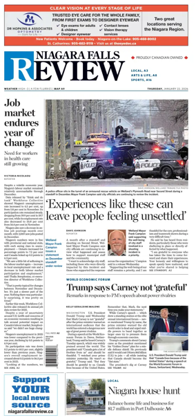 Cover of The Niagara Falls Review