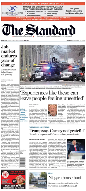 Cover of The Standard (St. Catharines)
