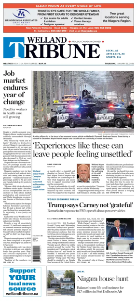 Cover of The Welland Tribune