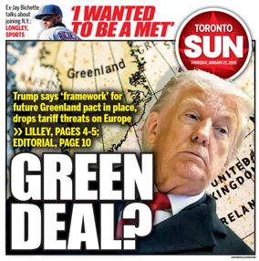 Cover of Toronto Sun