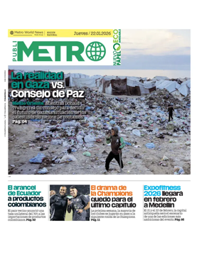 Cover of Publimetro Colombia